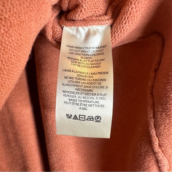 NWT Free People Orion A Line Tunic Sweater Stretch On / Off Shoulder Rose Sz S - Picture 7 of 7